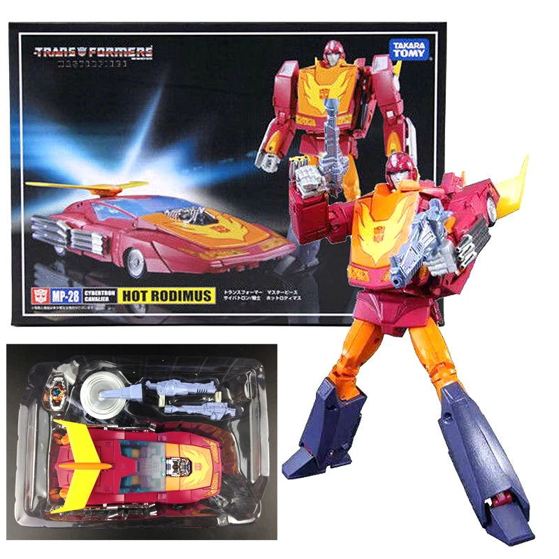 Transformation MasterPiece KO MP-28 MP28 Hot Rod G1 Series Version Action Figure Collection Robot Gifts Toys