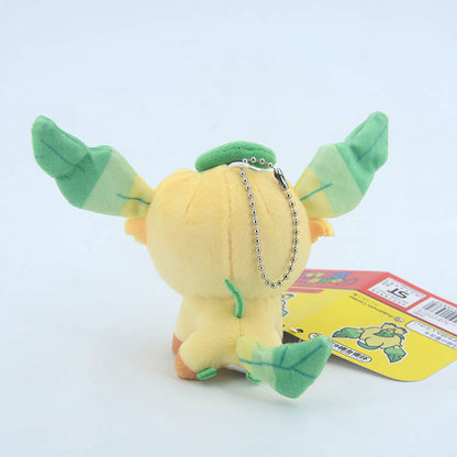 Pokemon Eevee Stuffed Plush Doll Q Version Sylveon Eeveelution Glaceon Leafeon Umbreon Espeon Jolteon Vaporeon Pet Elves Gift