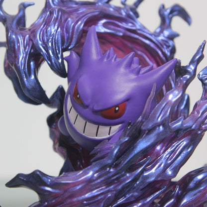 Pokemon Gengar Anime Figure Sun Snorlax Ghost Claw Action Figurine 18cm Pvc Statue Model Desk Decoration Collection Toy Kid Gift