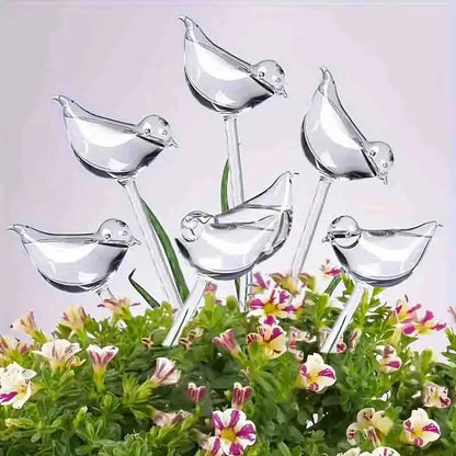 2pcs/5pcs Automatic Plant Self Watering Bird Shape Water Device Plastical Drip Irrigation System for Home Garden Flower Plants