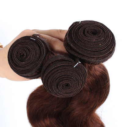 Hot Sale #4 Brown Body Wave Bundles 1/3/4 Brazilian Human Hair Weave Bundles Hair Extension Tissage Human Hair Bundles Remy Hair