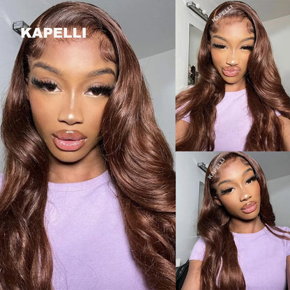 Hot Sale #4 Brown Body Wave Bundles 1/3/4 Brazilian Human Hair Weave Bundles Hair Extension Tissage Human Hair Bundles Remy Hair