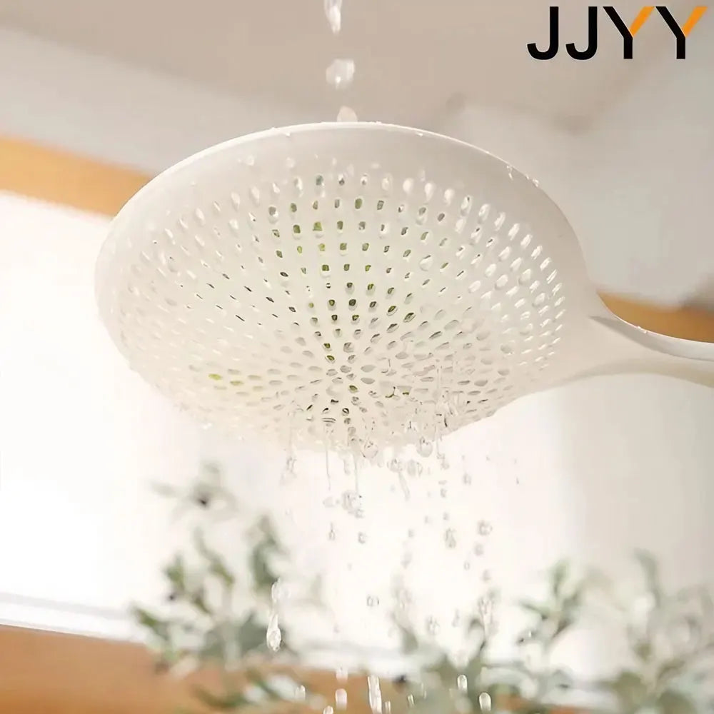 Large Colander Kitchen Large Noodle Spoon Long Handle Spoon High Temperature Non-stick Pan Colanders Strainers Kitchen Utensils