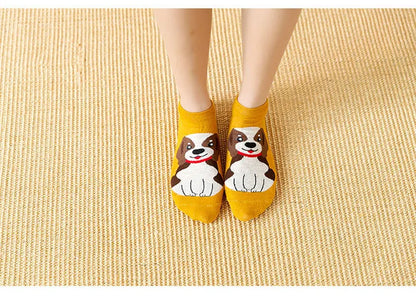 5 Pairs Lolita Japanese Woman Cute White Short Socks Set Girl Spring Summer Sweet Ruffle Lovely Cotton Socks For Women