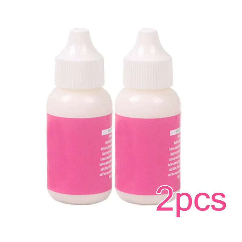 Strong Keep Wig Glue Waterproof Extra Hold Super Sticky And Sweatproof Front Lace Wig Glue White Color Cold Glue For Wigs