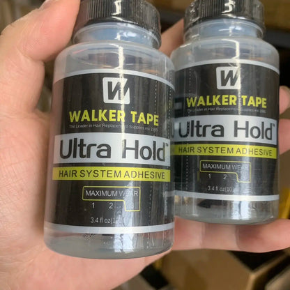 Walker Tape Ultra Hold Hair System Adhesive Maximum Wear 3 3.4 fl oz 101 ml Lace Wigs & Toupees