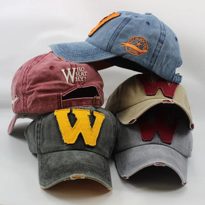 New Fashion Baseball Caps Men Women Snapback Winter Hat Washed Cotton Hip Hop Hats Outdoor Autumn Summer Casual Vintage Dad Hats