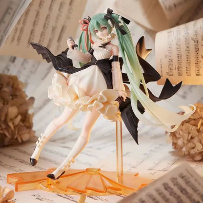 New Anime Miku Cute Kawaii Virtual Singer Miku Manga Statue Figurines Pvc Action Figure 15~25cm