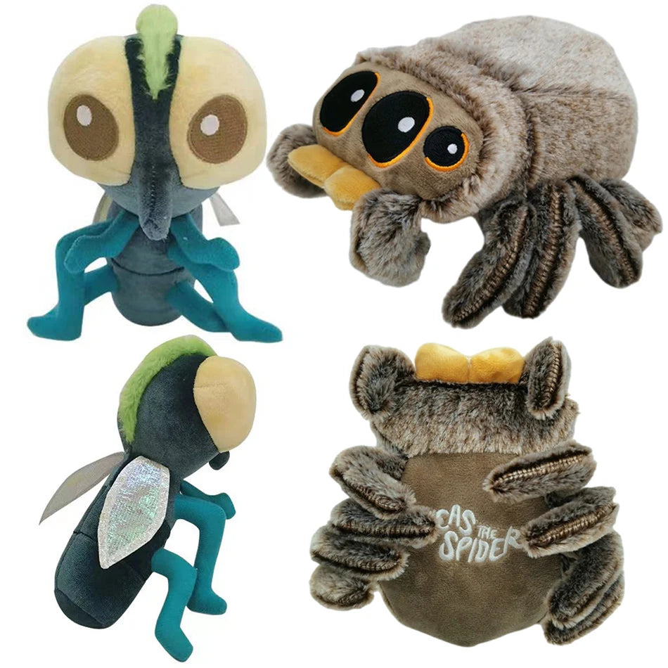 Stuffed Soft Animals Plushies Spider Little fly Toy Black Little Lucas Simulated Pillow Doll Anime Game Room Decora Kid Gift