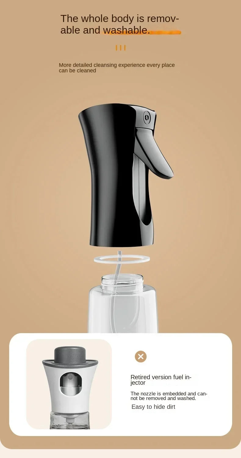 Oil Spray for Cooking Olive Oil Dispenser Bottle Sprayer Mist-Reusable Food Grade Oil Vinegar Spray Bottle Kitchen Accessories