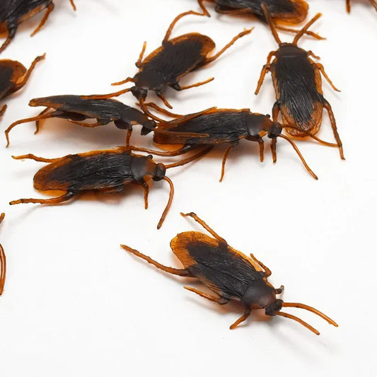 50/10/5PCS Fake Cockroach Centipede Scorpion Kids Trick Props Fake Roaches Plastic Bugs Toy Party Supplies Halloween Decoration