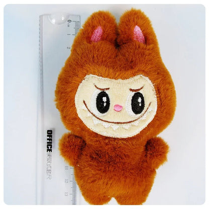 5pcs/lot  Labubu Plush Toy Kawaii White Labubu Stuffed Plushies Toys for Pillow Children Key chain accessories doll  Toys