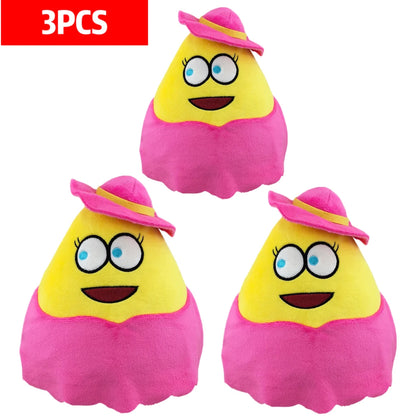 1/4Pcs My Pet Alien Pou Plush Toy Kawaii Alien Pet Doll Cute Pou Stuffed Toys Soft Pillow Plush Animal Gift Toys For Kids Girls