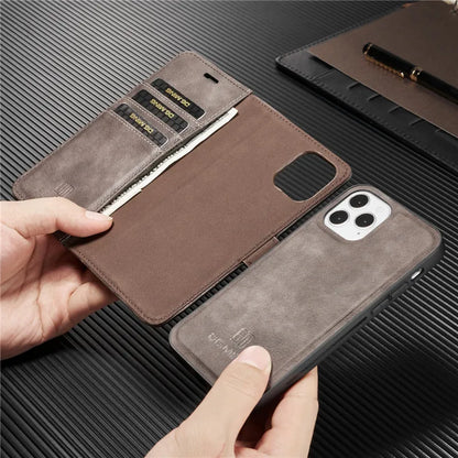 Detachable Magnetic Leather Phone Case for IPhone 16 Pro Max 15 12 13 11 14 Plus XS XR X SE 2022 Wallet Card Holder Cover Coque