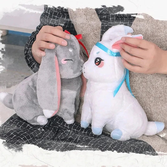 Mo Dao Zu Shi Plush Toy Peluche Kawaii Mo Dao Zu Shi Rabbit Stuffed Animal Wei Wu Xian Lan Wang Ji Pet Plush Toys Birthday Gifts