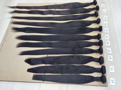 ALIANNA 26Inch Human Hair Bundles 10A Brazilian Raw Hair Weave Bundles 30 38 40 Inch Straight Human Hair Bundles Hair Extensions