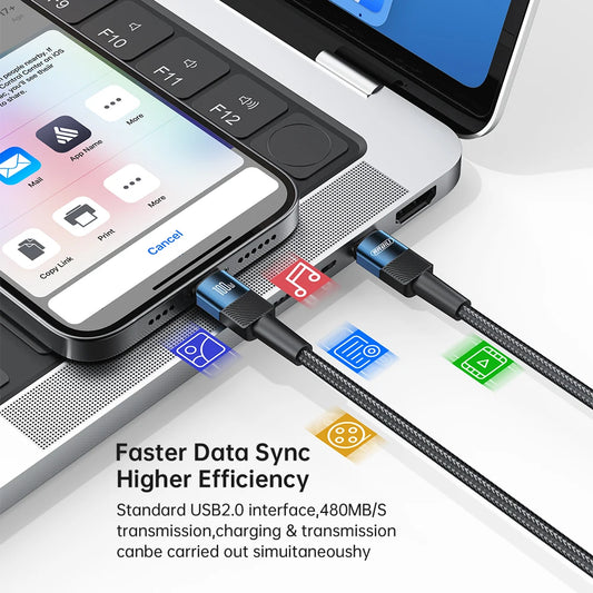 ﻿ NNBILI PD100W Type C to USB C Cable Fast Charge Mobile Cell Phone Charging Cord Wire For Xiaomi Samsung Huawei Macbook iPad ﻿