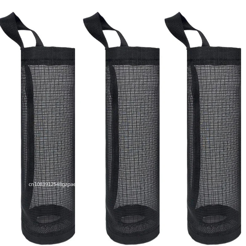 1-5PCS Kitchen Garbage Bag Storage Grocery Bag Holder Wall Mount Plastic Bag Holder Dispenser Hanging Storage Garbage Organizer