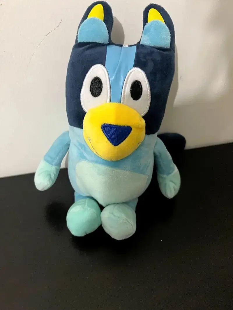 17/28/40cm Bluey & Bingo Family Plush Toys - Cartoon Dog Animals Stuffed Soft Plush Dolls Perfect For Birthday & Christmas Gifts