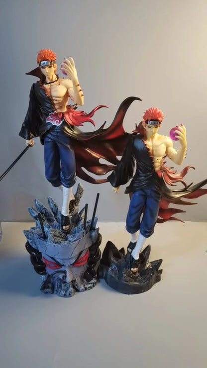 29cm Classic Naruto Pain Figurine Gk Action Figures Model PVC Statue Collectible Decoration Desktop Ornament Birthday Toys Gift