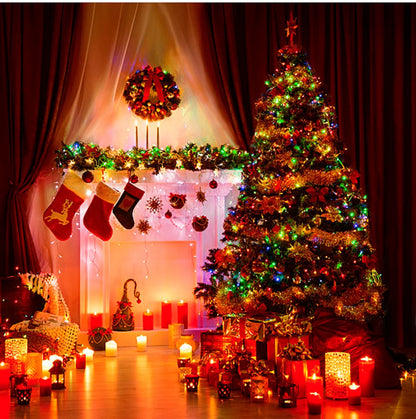 110V 220V Decorative String 50M 100M Led Fairy Lights Holiday Outdoor Lamp Garland For Tree Wedding Party Decoration