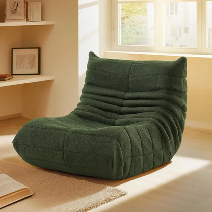 Caterpillar Lazy Sofa Sleepable Balcony Bedside Single Ins Style Clothing Store Beauty Salon Sofa Chair Sofas for Living Room