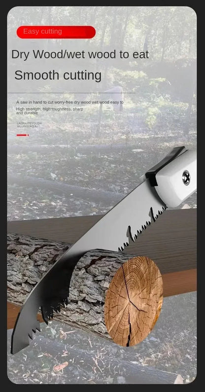 Gardening Portable Saw Secateurs Outdoor Logging Folding Hand Saw For the Garden Multifunctional Pruner Grip Tok Foldable Tools