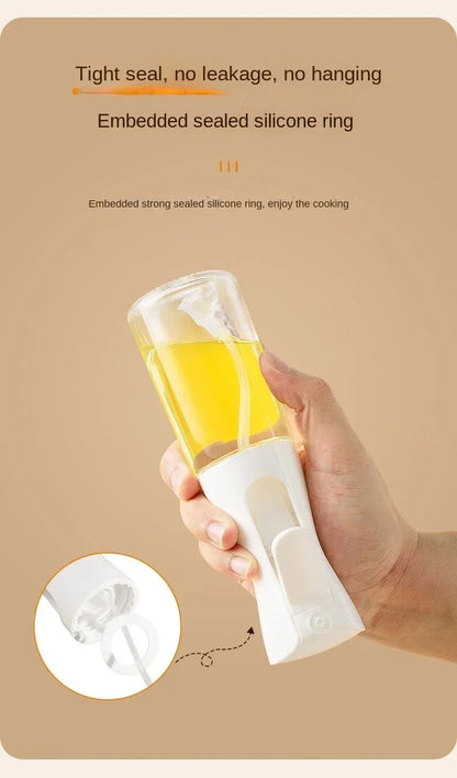 Oil Spray for Cooking Olive Oil Dispenser Bottle Sprayer Mist-Reusable Food Grade Oil Vinegar Spray Bottle Kitchen Accessories