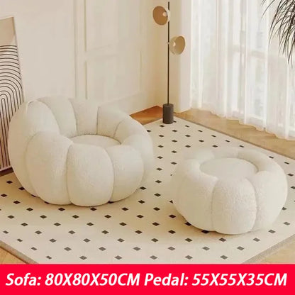 Living Room Angle Sofa Lazy 1 Person Corner Bedroom Sofas Single Relaxing Luxury Aesthetic Sofas Modern Cheap Home Furniture