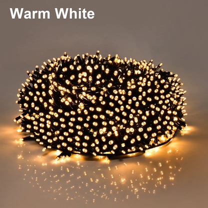 110V 220V Decorative String 50M 100M Led Fairy Lights Holiday Outdoor Lamp Garland For Tree Wedding Party Decoration