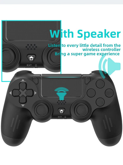 Bluetooth-Compatible Game Controller for PS4/Slim/Pro Wireless Gamepad For PC Dual Vibration Joystick For IOS/Android