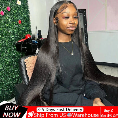 13x4 Bone Straight Lace Front Wig 30 40 Inch Lace Front Human Hair Wigs For Women 13x6 Brazilian Hair Glueless wigs Human Hair
