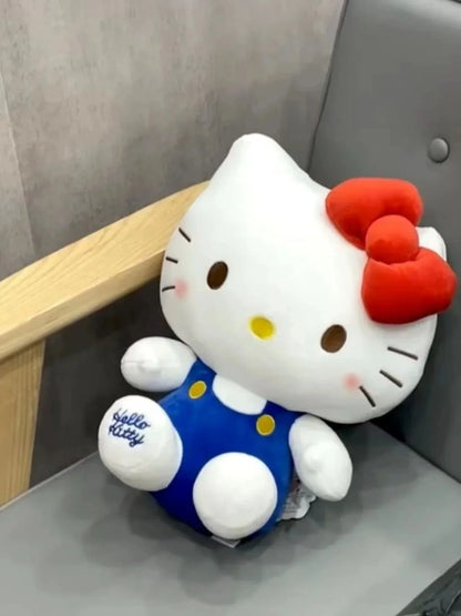 Hello Kitty Plush Toy Sanrio Plushie Doll Kawaii Hello Kitty Stuffed Animals Hello Kitty Cushion Sofa Pillow Home Decor Kid Gift