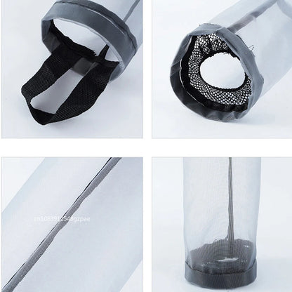 1-5PCS Kitchen Garbage Bag Storage Grocery Bag Holder Wall Mount Plastic Bag Holder Dispenser Hanging Storage Garbage Organizer