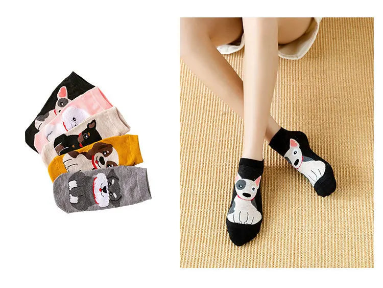 5 Pairs Lolita Japanese Woman Cute White Short Socks Set Girl Spring Summer Sweet Ruffle Lovely Cotton Socks For Women