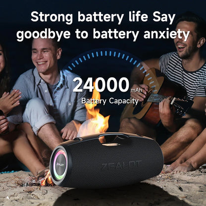 ZEALOT-S78 120W Portable Bluetooth Speaker Outdoor Party Speaker Big Loud Speaker Excellent Bass Performace Hifi speaker