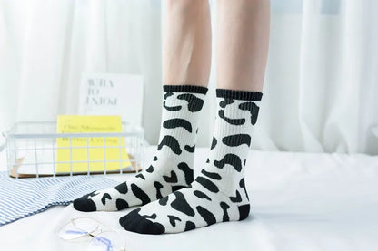 1 Pair Women's Cartoon Casual Cotton Harajuku  Skateboard Socks