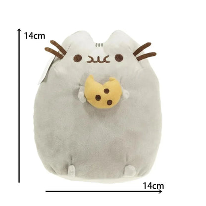 Multiple Pusheen Plush Throw Pillows Cute Home Bedroom Cartoon Stuffed Model Dolls Toys Girl's Room Decoration Christmas Gifts