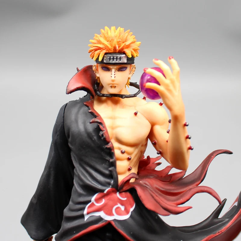 29cm Classic Naruto Pain Figurine Gk Action Figures Model PVC Statue Collectible Decoration Desktop Ornament Birthday Toys Gift
