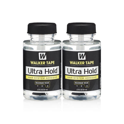 Walker Tape Ultra Hold Hair System Adhesive Maximum Wear 3 3.4 fl oz 101 ml Lace Wigs & Toupees