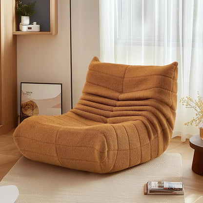 Caterpillar Lazy Sofa Sleepable Balcony Bedside Single Ins Style Clothing Store Beauty Salon Sofa Chair Sofas for Living Room