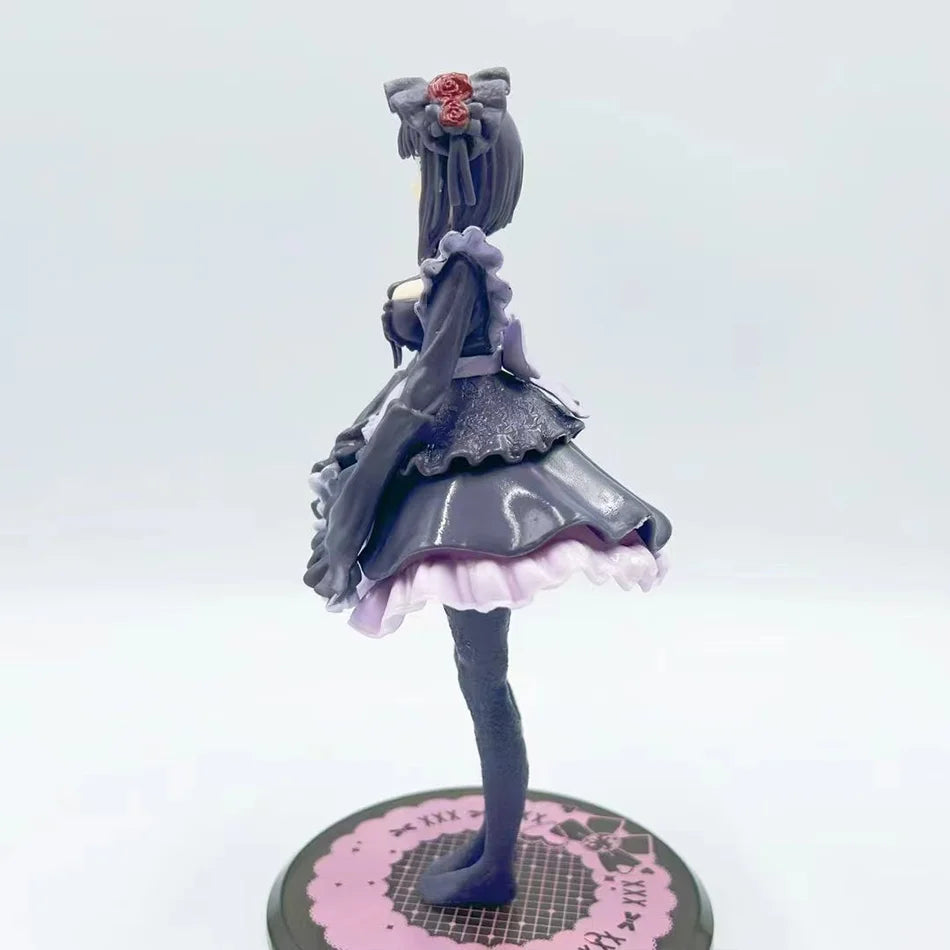 12cm My Dress-Up Darling Anime Figure Black Maid Outfit Kitagawa Marin Action Figure Shizuku Kuroe Figurine Collection Model Toy