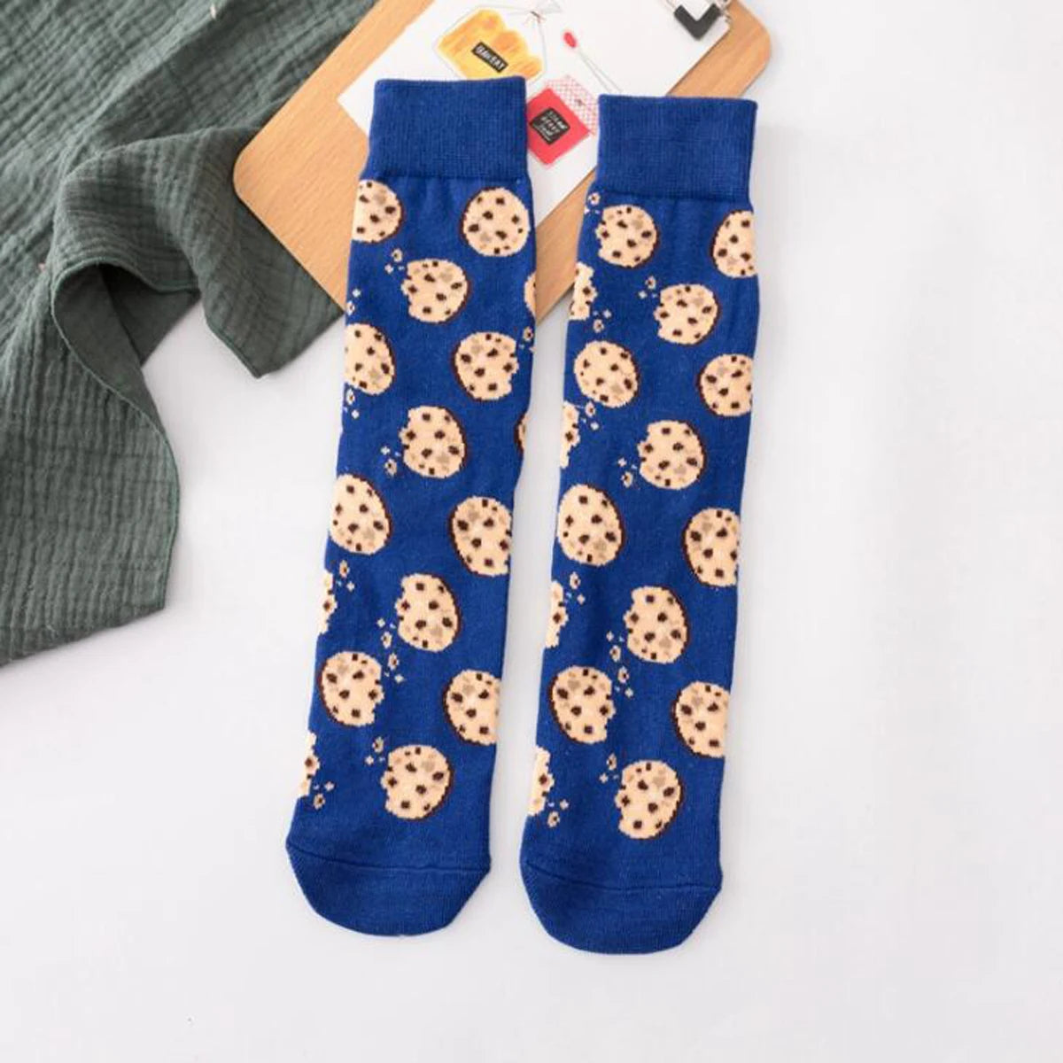 1 Pair Women's Cartoon Casual Cotton Harajuku  Skateboard Socks