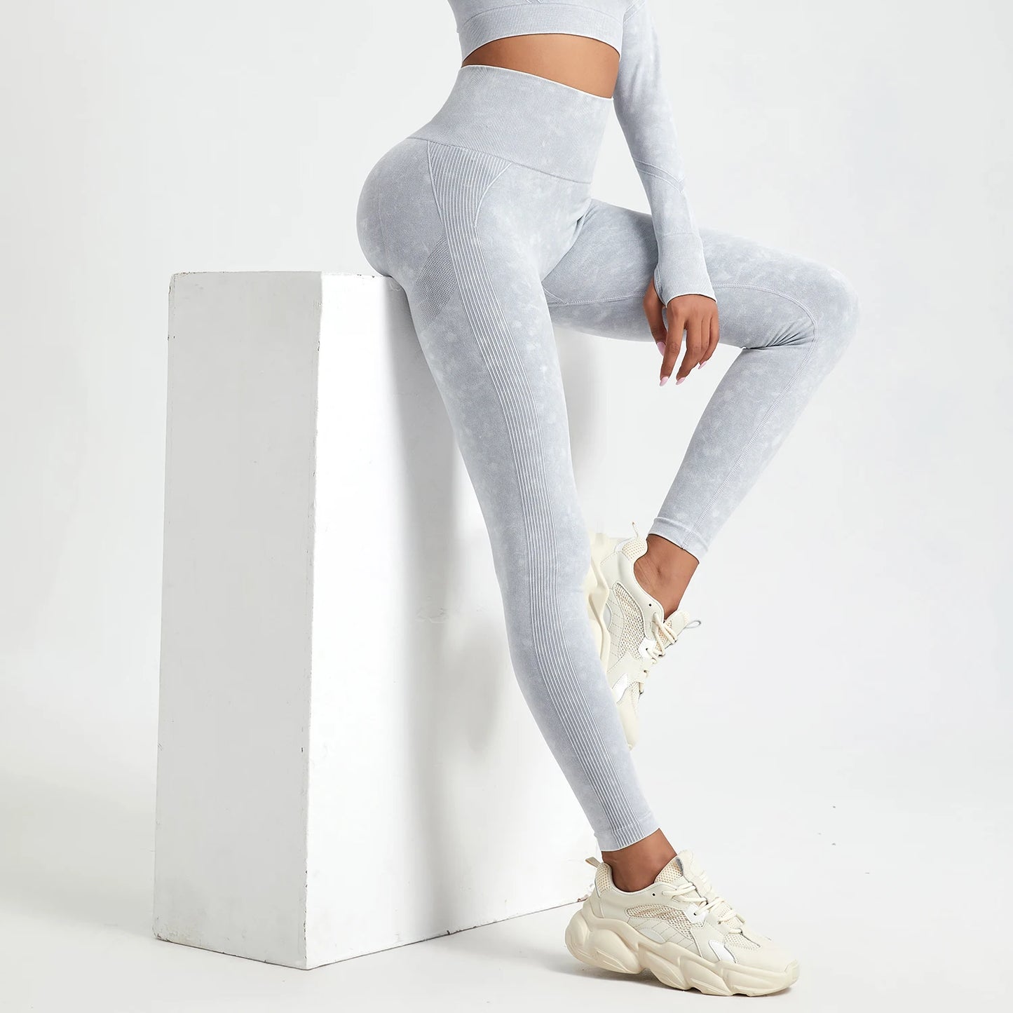 Wash Sexy Push Up Gym Leggings Women High Waist Seamless Skinny Sporty Leggings Women Casual Autumn