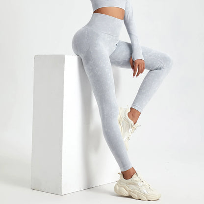 Wash Sexy Push Up Gym Leggings Women High Waist Seamless Skinny Sporty Leggings Women Casual Autumn