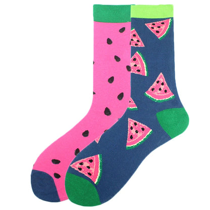 Happy Design Funny Socks Men Unisex Sheep Beer Dinosaur Pattern Sokken  Divertidos Jacquard Calcetines Unisex Hip Hop Skateboard