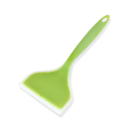 1PC Silicone Spatula Wide Mouth Non-stick Scraper Steak Beef Egg Cooking Spatula Pancake Baking Tools Kitchen Cooking Shovel