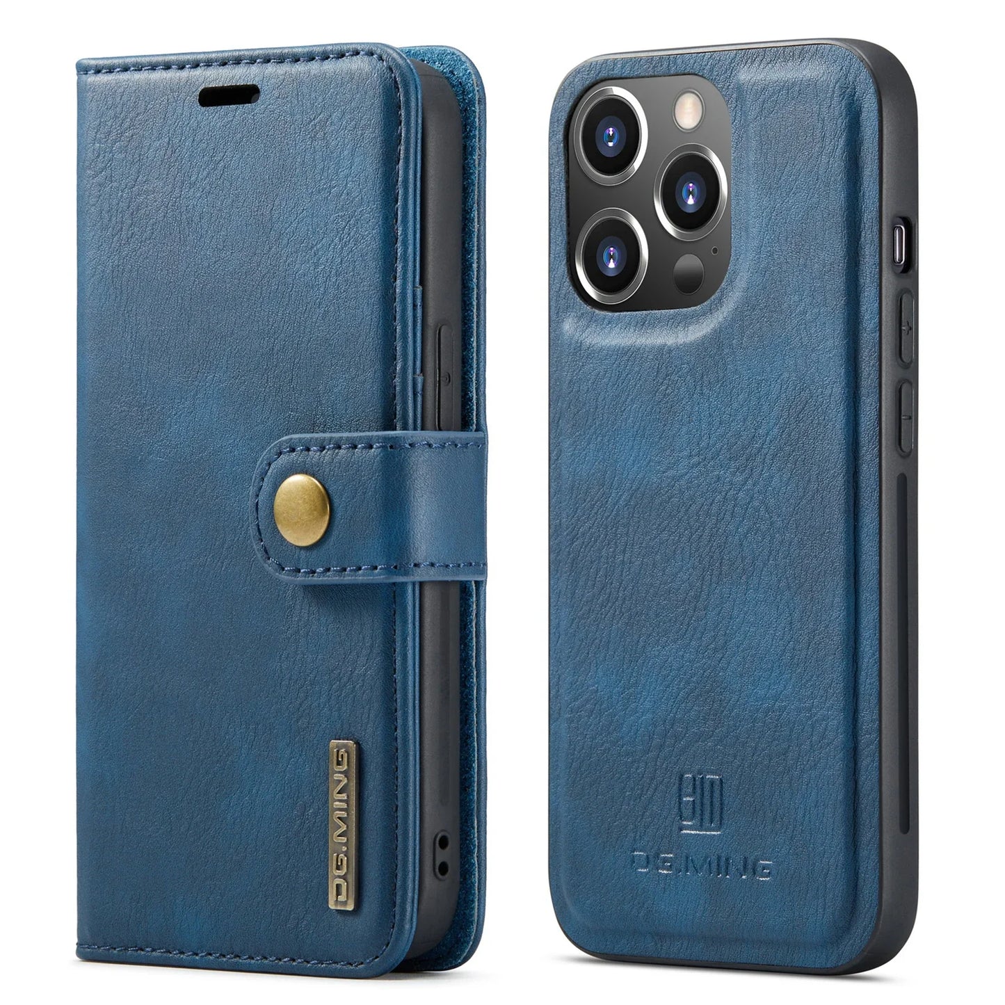 Detachable Magnetic Leather Phone Case for IPhone 16 Pro Max 15 12 13 11 14 Plus XS XR X SE 2022 Wallet Card Holder Cover Coque
