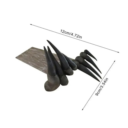 Thriller Devil's Hand Bookmarks Witch Hand Book mark Art Figurines Room Ornament Horror Halloween Decor Gifts For Kids Friend