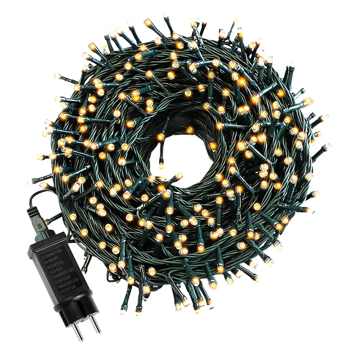 110V 220V Decorative String 50M 100M Led Fairy Lights Holiday Outdoor Lamp Garland For Tree Wedding Party Decoration